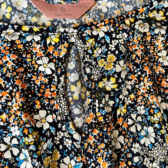 SJS petite dress | NWOT | Medium Petite | Floral | Spring - Picture 10 of 10